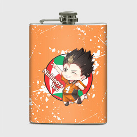 Фляга с принтом Nishinoya Yuo | Haikyu | Волейбол (Z) в городе Новоалтайск, металлический корпус | емкость 0,22 л, размер 125 х 94 мм. Виниловая наклейка запечатывается полностью | haikuu | haikyu | haikyuu | nishinoya yuo | волейбол | сёё | сёё хината | спортивная манга | хайку | хайкю | хината
