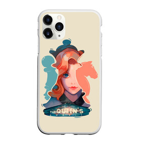 Чехол для iPhone 11 Pro Max матовый с принтом Королева шахматной доски в городе Новоалтайск, Силикон |  | chess | serial | the queens gambit | аня тейлор джой | сериал | сериалы | ход королевы | шахматы | элизабет хармон