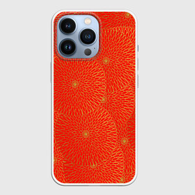 Чехол для iPhone 13 Pro с принтом ЗОЛОТЫЕ ХРИЗАНТЕМЫ | ПАТТЕРН в городе Новоалтайск,  |  | japan | pattern | золото | орнамент | паттерн | растение | традиционный | хризантема | цветок | цветы | япония | японский орнамент | японский паттерн