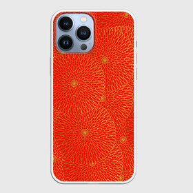 Чехол для iPhone 13 Pro Max с принтом ЗОЛОТЫЕ ХРИЗАНТЕМЫ | ПАТТЕРН в городе Новоалтайск,  |  | japan | pattern | золото | орнамент | паттерн | растение | традиционный | хризантема | цветок | цветы | япония | японский орнамент | японский паттерн