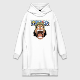 Платье-худи хлопок с принтом Усопп One Piece. Большой куш в городе Новоалтайск,  |  | anime | manga | one piece | usopp | аниме | бог | большой куш | ван пис | вон пис | капитан пиратов усоппа | король пиратов | лжец | манга | пират | пираты соломенной шляпы | пламя | снайпер | согэкинг