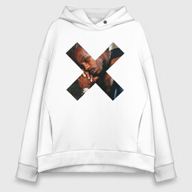 Женское худи Oversize хлопок с принтом DMX Legend в городе Новоалтайск, френч-терри — 70% хлопок, 30% полиэстер. Мягкий теплый начес внутри —100% хлопок | боковые карманы, эластичные манжеты и нижняя кромка, капюшон на магнитной кнопке | dmx | dog | earl simmons | hip hop | music | new york | rap | rapper | rip | ruff ryders | диджей | диэмикс | микрофон | музыка | нью йорк | пёс | рэп | рэпер | хипхоп | эрл симмонс