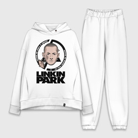 Женский костюм хлопок Oversize с принтом LINKIN PARK в городе Новоалтайск,  |  | chester | hardcore | linknin park | music | punk | rip | rock | usa | группа | линкин парк | метал | музыка | панк | рок | честер беннингтон