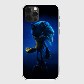 Чехол для iPhone 12 Pro Max с принтом SONIC | СОНИК (Z) в городе Новоалтайск, Силикон |  | blaze the cat | hedgehog | sega | silver | sonic | speed sonic | быстрый ёж | ёж соник | метал соник | сега | сильвер | синий ёж | соник