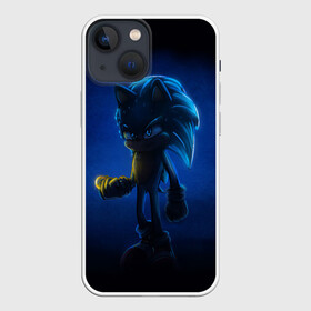 Чехол для iPhone 13 mini с принтом SONIC | СОНИК (Z) в городе Новоалтайск,  |  | blaze the cat | hedgehog | sega | silver | sonic | speed sonic | быстрый ёж | ёж соник | метал соник | сега | сильвер | синий ёж | соник