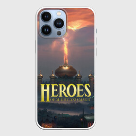 Чехол для iPhone 13 Pro Max с принтом Heroes of Might and Magic | HoM (Z) в городе Новоалтайск,  |  | heroes | heroes of might and magic | hom | oldskull | герои | герои меча | герои меча и магии | олдскулл