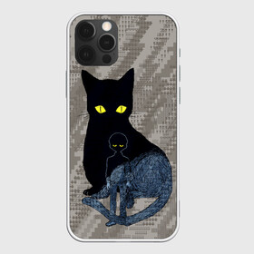 Чехол для iPhone 12 Pro Max с принтом Cat psycho 100 | Моб Психо 100 (Z) в городе Новоалтайск, Силикон |  | cat psyho | mob psycho | mob psycho 100 | веб манга | кэт психо | моб психо 100 | мобу сайко хяку | психо 100