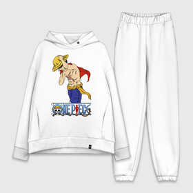 Женский костюм хлопок Oversize с принтом Луффи One Piece. Большой куш в городе Новоалтайск,  |  | anime | manga | monkey d. luffy | one piece | аниме | большой куш | ван пис | вон пис | капитан | король пиратов | луси | луфи | луффи | луффи но уми | луффи таро | манга | манки д. луффи | мугивара | пират | пятый император