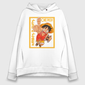 Женское худи Oversize хлопок с принтом Monkey D. Luffy One Piece в городе Новоалтайск, френч-терри — 70% хлопок, 30% полиэстер. Мягкий теплый начес внутри —100% хлопок | боковые карманы, эластичные манжеты и нижняя кромка, капюшон на магнитной кнопке | anime | manga | monkey d. luffy | one piece | аниме | большой куш | ван пис | вон пис | гол д. роджер | кайдо | король пиратов | луфи | луффи | манга | манки д. луффи | нами | нико робин | пират | портгас д. эйс | ророноа зоро