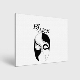 Холст прямоугольный с принтом Маска BJ Alex в городе Новоалтайск, 100% ПВХ |  | alex | bj | bj alex | алекс | ан джи вон | аниме | дживон | маска | сенен ай | стример
