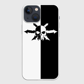 Чехол для iPhone 13 mini с принтом Сыны Злобы в городе Новоалтайск,  |  | chaos | malal | skull | sons of malice | warhammer | вархаммер | малал | символика | хаос | череп