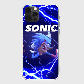 Чехол для iPhone 12 Pro Max с принтом SONIC | СОНИК (Z) в городе Новоалтайск, Силикон |  | blaze the cat | hedgehog | sega | silver | sonic | speed sonic | быстрый ёж | ёж соник | метал соник | сега | сильвер | синий ёж | соник