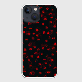 Чехол для iPhone 13 mini с принтом ПАТТЕРН | ШЕСТЕРЕНКИ (Z) в городе Новоалтайск,  |  | gears | gears 5 | gears of war | gears of war 5 | имульсия | механизмы войны | патерн | паттерн | шестерёнка | шестерёнки | шестерня