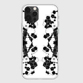 Чехол для iPhone 12 Pro Max с принтом пятиугольники абстракция в городе Новоалтайск, Силикон |  | абстракция | геометрия | пятиугольники | симметрия | чёрно белое
