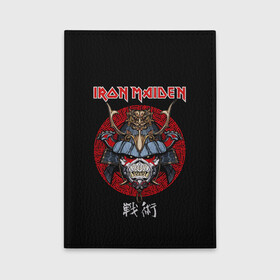 Обложка для автодокументов с принтом Iron Maiden, Senjutsu в городе Новоалтайск, натуральная кожа |  размер 19,9*13 см; внутри 4 больших “конверта” для документов и один маленький отдел — туда идеально встанут права | iron maiden | senjutsu | айрон мейден | группы | музыка | рок | самурпй | хеви метал | череп