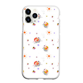 Чехол для iPhone 11 Pro матовый с принтом отпуск в городе Новоалтайск, Силикон |  | жара | каникулы | море | отпуск | песок | пляж | солнце