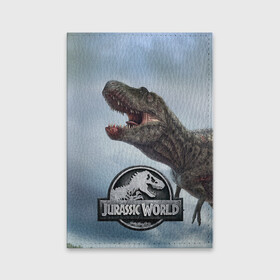 Обложка для паспорта матовая кожа с принтом Jurassic World | Мир Юрского периода (Z) в городе Новоалтайск, натуральная матовая кожа | размер 19,3 х 13,7 см; прозрачные пластиковые крепления | dino | дино | динозавр | динозавры | кино | мир юрского периода | тирекс | фильм | юрский | юрский период