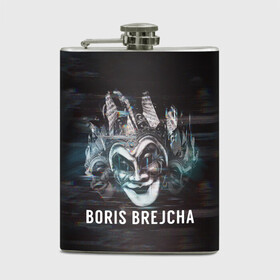 Фляга с принтом Boris Brejcha  Mask в городе Новоалтайск, металлический корпус | емкость 0,22 л, размер 125 х 94 мм. Виниловая наклейка запечатывается полностью | Тематика изображения на принте: boris brejcha | brejcha | dj | high tech | music | techno | trans | борис брейча | брейча | брейча диджей | диджей | минимал | музыка | музыкант | техно | транс