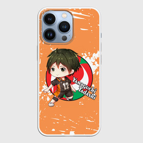 Чехол для iPhone 13 Pro с принтом Yamaguchi Tadashi | Haikyu | Волейбол (Z) в городе Новоалтайск,  |  | Тематика изображения на принте: haikuu | haikyu | haikyuu | yamaguchi tadashi | волейбол | спортивная манга | хайку | хайкю