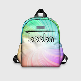 Детский рюкзак 3D с принтом BOOBA LOGO | БУБА ЛОГО (Z) в городе Новоалтайск, 100% полиэстер | лямки с регулируемой длиной, сверху петелька, чтобы рюкзак можно было повесить на вешалку. Основное отделение закрывается на молнию, как и внешний карман. Внутри дополнительный карман. По бокам два дополнительных кармашка | Тематика изображения на принте: baby | booba | buba | gnom | logo | буба | гном | гномик | детям | для ребенка | лого | логотип | мультик | ребенку