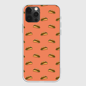 Чехол для iPhone 12 Pro Max с принтом Тако паттерн в городе Новоалтайск, Силикон |  | taco | еда | иллюстрация | мексиканская кухня | паттерн | рисунок | тако | фаст фуд