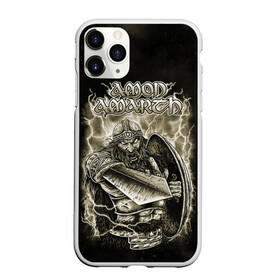 Чехол для iPhone 11 Pro матовый с принтом Amon Amarth в городе Новоалтайск, Силикон |  | amon amarth | metal | викинг метал | группы | дэт метал | метал | музыка | рок