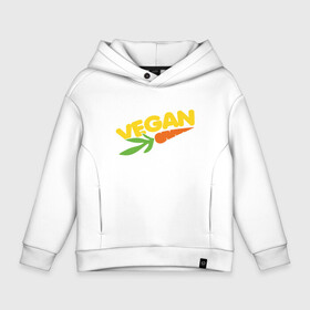Детское худи Oversize хлопок с принтом Vegan Life в городе Новоалтайск, френч-терри — 70% хлопок, 30% полиэстер. Мягкий теплый начес внутри —100% хлопок | боковые карманы, эластичные манжеты и нижняя кромка, капюшон на магнитной кнопке | Тематика изображения на принте: green | greenpaece | vegan | yoga | веган | вегетарианец | гринпис | дерево | еда | животные | жизнь | здоровье | зеленый | йога | мир | овощи | пища | планета | природа | фрукты
