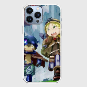 Чехол для iPhone 13 Pro Max с принтом Made in Abyss   Созданный в Бездне в городе Новоалтайск,  |  | made in abyss | nanachi | regu | riko | бездна | нанати | наначи | рег | рико | рэг | сделано в бездне | созданный в бездне