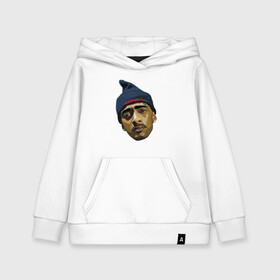 Детская толстовка хлопок с принтом Nipsey Face в городе Новоалтайск, 100% хлопок | Круглый горловой вырез, эластичные манжеты, пояс, капюшен | coast | hip hop | hussle | los angeles | new school | nipsey | rap | rapper | rip | tmc | victory lap | west | диджей | лос анджелес | микрофон | музыка | нипси | рэп | рэпер | сша | хассл | хип хоп