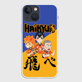 Чехол для iPhone 13 mini с принтом Хайку | Haikyu | Волейбол (Z) в городе Новоалтайск,  |  | haikuu | haikyu | haikyuu | волейбол | спортивная манга | хайку | хайкю