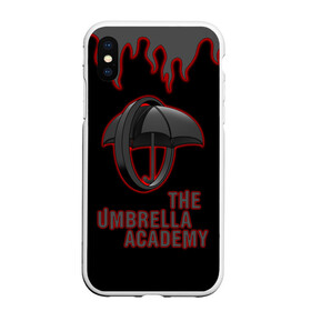 Чехол для iPhone XS Max матовый с принтом The Umbrella Academy | Академи в городе Новоалтайск, Силикон | Область печати: задняя сторона чехла, без боковых панелей | dark horse comics | the umbrella academy | umbrella | академия амбрелла | комикс | комильфо