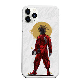 Чехол для iPhone 11 Pro Max матовый с принтом GRAIG JONES | SLIPKNOT | СЛИПКНОТ (Z) в городе Новоалтайск, Силикон |  | craig jones | craig michael jones | rock | slipknot | крейг | крейг джонс | петля | рок | скользящий узел | слипкнот | тяжелый рок | удавка