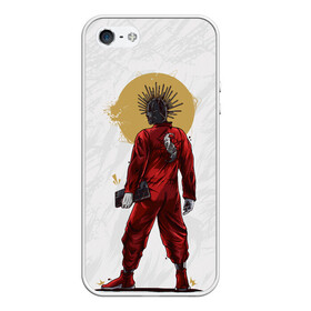 Чехол для iPhone 5/5S матовый с принтом GRAIG JONES | SLIPKNOT | СЛИПКНОТ (Z) в городе Новоалтайск, Силикон | Область печати: задняя сторона чехла, без боковых панелей | craig jones | craig michael jones | rock | slipknot | крейг | крейг джонс | петля | рок | скользящий узел | слипкнот | тяжелый рок | удавка