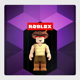 Магнитный плакат 3Х3 с принтом ROBLOX | РОБЛОКС (Z) в городе Новоалтайск, Полимерный материал с магнитным слоем | 9 деталей размером 9*9 см | game | gamer | roblox | simulator | игра | конструктор | роблок | роблокс | симулятор | строительство | фигура