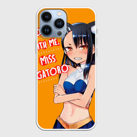 Чехол для iPhone 13 Pro Max с принтом Кошка Нагаторо в городе Новоалтайск,  |  | hayase nagatoro | nagatoro | nagatoro art | издевайся нагаторо арт | нагаторо | нагаторо аниме | нагаторо арт | нагаторо манга | не издевайся нагаторо | не издевайся нагаторо аниме