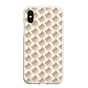Чехол для iPhone XS Max матовый с принтом Тарумару в городе Новоалтайск, Силикон | Область печати: задняя сторона чехла, без боковых панелей | genshin impact | taroumaru | арт | инадзума | пёс | рисунок | сиба ину | собака | тарумару