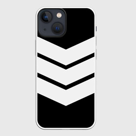 Чехол для iPhone 13 mini с принтом Три полоски в городе Новоалтайск,  |  | геометрия | линии | минимализм | полосы | три полоски | черно белое