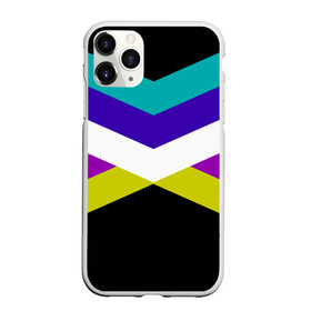 Чехол для iPhone 11 Pro Max матовый с принтом Полосы в городе Новоалтайск, Силикон |  | геометрия | линии | минимализм | полосы | цвета