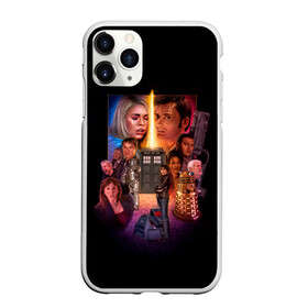 Чехол для iPhone 11 Pro Max матовый с принтом Команда голубой будки в городе Новоалтайск, Силикон |  | doctor who | serial | доктор кто | путешествия во времени | сериал | сериалы | фантастика