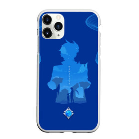 Чехол для iPhone 11 Pro матовый с принтом ТАРТАЛЬЯ | ЧАЙЛЬД в городе Новоалтайск, Силикон |  | Тематика изображения на принте: anime | game | hydro | аниме | геншин | гидро | игра | импакт | молитва | тарталья | чайльд