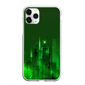 Чехол для iPhone 11 Pro матовый с принтом Зеленый город в городе Новоалтайск, Силикон |  | большие строения | большой город | высокие постройки | дома | здания | многоэтажки | постройки