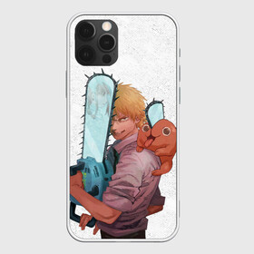 Чехол для iPhone 12 Pro Max с принтом Дэндзи, Почита и бензопила в городе Новоалтайск, Силикон |  | Тематика изображения на принте: anime | blood | chainsaw man | demon | denji | devil | makima | monster | pochita | аниме | демон | дьявол | дэндзи | кровь | макима | монстр | почита | человек бензопила