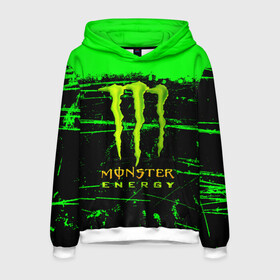 Мужская толстовка 3D с принтом MONSTER ENERGY NEON LOGO в городе Новоалтайск, 100% полиэстер | двухслойный капюшон со шнурком для регулировки, мягкие манжеты на рукавах и по низу толстовки, спереди карман-кенгуру с мягким внутренним слоем. | monster | monster energy | монстер | монстер енерджи | монстер енэрджи | монстер энерджи | неон | энергетик | энергетический напиток