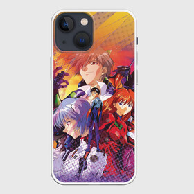 Чехол для iPhone 13 mini с принтом Евангелион в городе Новоалтайск,  |  | neon genesis evangelion | аниме | аска лэнгли сорью | евангелион | манга | рей аянами | синдзи икари