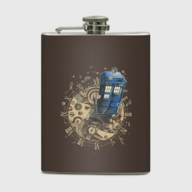 Фляга с принтом Tie to Tardis в городе Новоалтайск, металлический корпус | емкость 0,22 л, размер 125 х 94 мм. Виниловая наклейка запечатывается полностью | Тематика изображения на принте: doctor who | serial | доктор кто | путешествия во времени | сериал | сериалы | фантастика