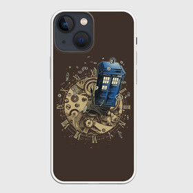 Чехол для iPhone 13 mini с принтом Tie to Tardis в городе Новоалтайск,  |  | doctor who | serial | доктор кто | путешествия во времени | сериал | сериалы | фантастика