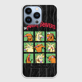 Чехол для iPhone 13 Pro с принтом Крутые Бобры в городе Новоалтайск,  |  | cartoon | cartoon   series | cool beavers | deggetu | frames | norbert | деггету | кадры | крутые бобры | мульт   сериал | мультфильм | норберту