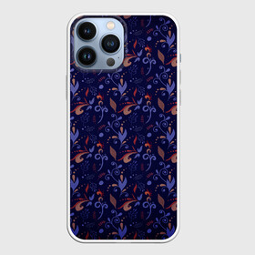 Чехол для iPhone 13 Pro Max с принтом Абстрактный растительный узор в городе Новоалтайск,  |  | Тематика изображения на принте: абстракция | дудл | дудлинг | дудлы | завитки | завитушки | орнамент | растительный | узор | узорчик | хохлома | цветочный