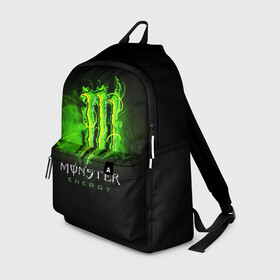 Рюкзак 3D с принтом MONSTER ENERGY NEON | НЕОН в городе Новоалтайск, 100% полиэстер | лямки с регулируемой длиной, сверху петелька, чтобы рюкзак можно было повесить на вешалку. Основное отделение закрывается на молнию, как и внешний карман. Внутри два дополнительных кармана, один из которых закрывается на молнию. По бокам два дополнительных кармашка | monster | monster energy | монстер | монстер енерджи | монстер енэрджи | монстер энерджи | неон | энергетик | энергетический напиток