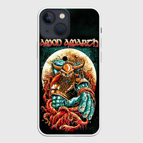 Чехол для iPhone 13 mini с принтом Amon Amarth в городе Новоалтайск,  |  | amon amarth | metal | викинг метал | группы | дэт метал | метал | музыка | рок